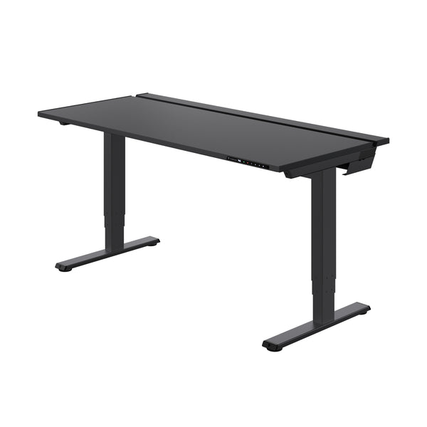Secretlab Magnus Pro XL standing desk — under-desk cable management channel detail