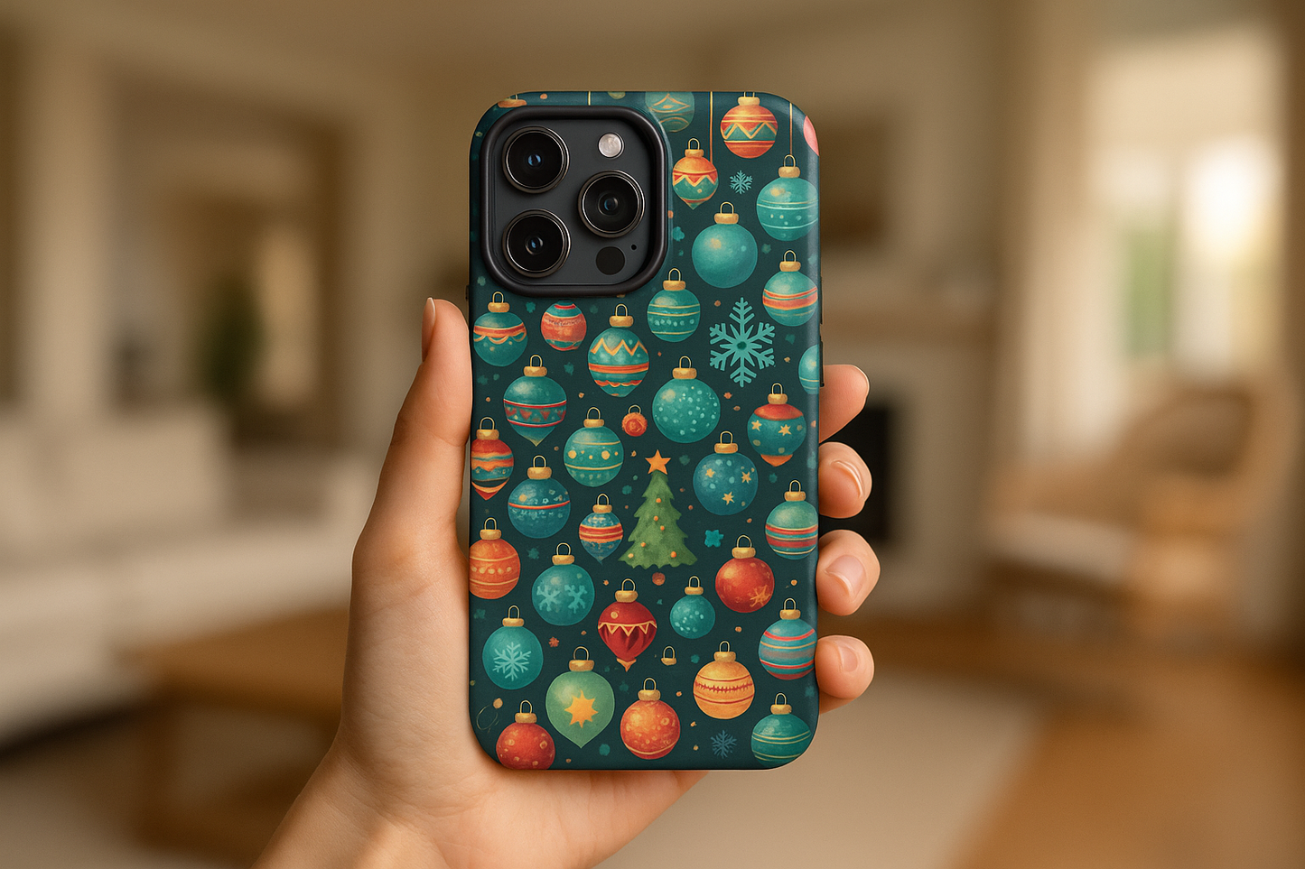 Ornaments iPhone Case - Tough Dual-Layer Protection | All iPhone Models