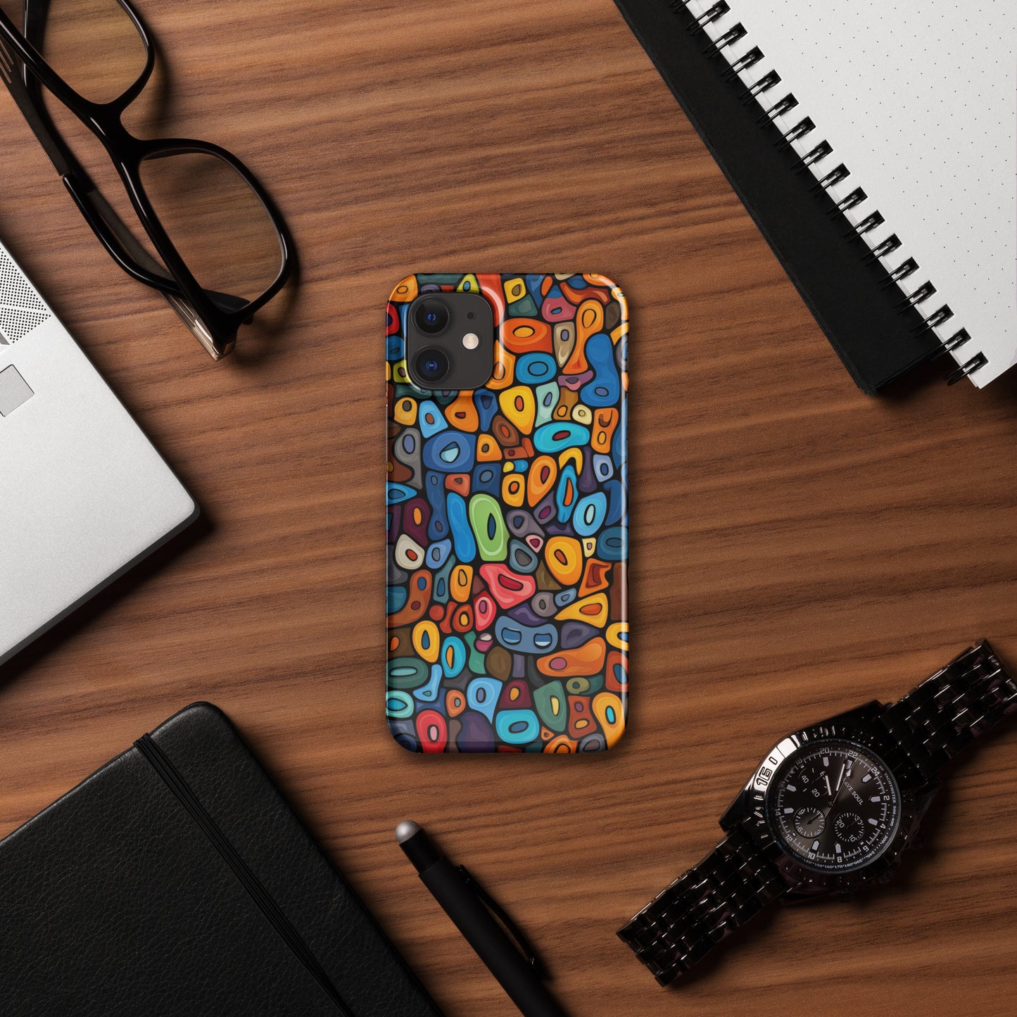 Fun Colorful Shapes Snap Case for iPhone®