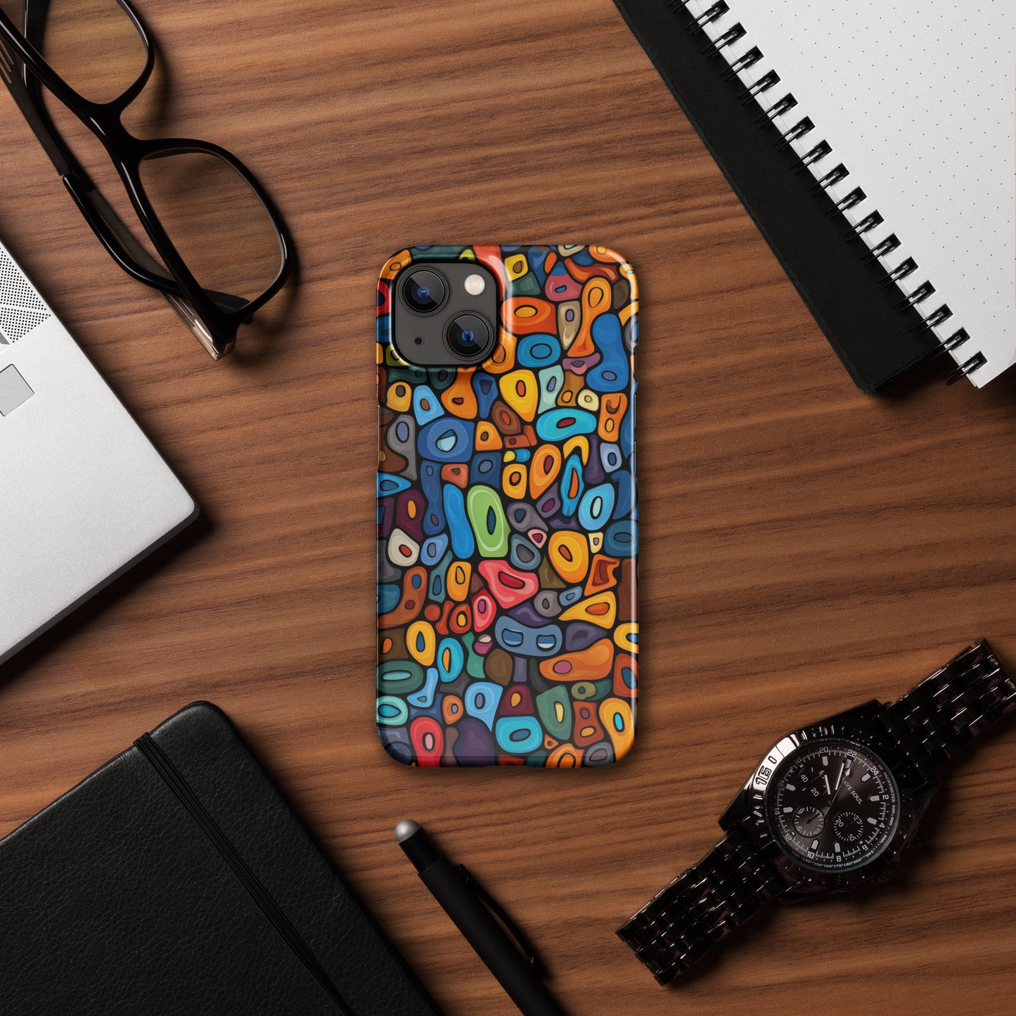 Fun Colorful Shapes Snap Case for iPhone®