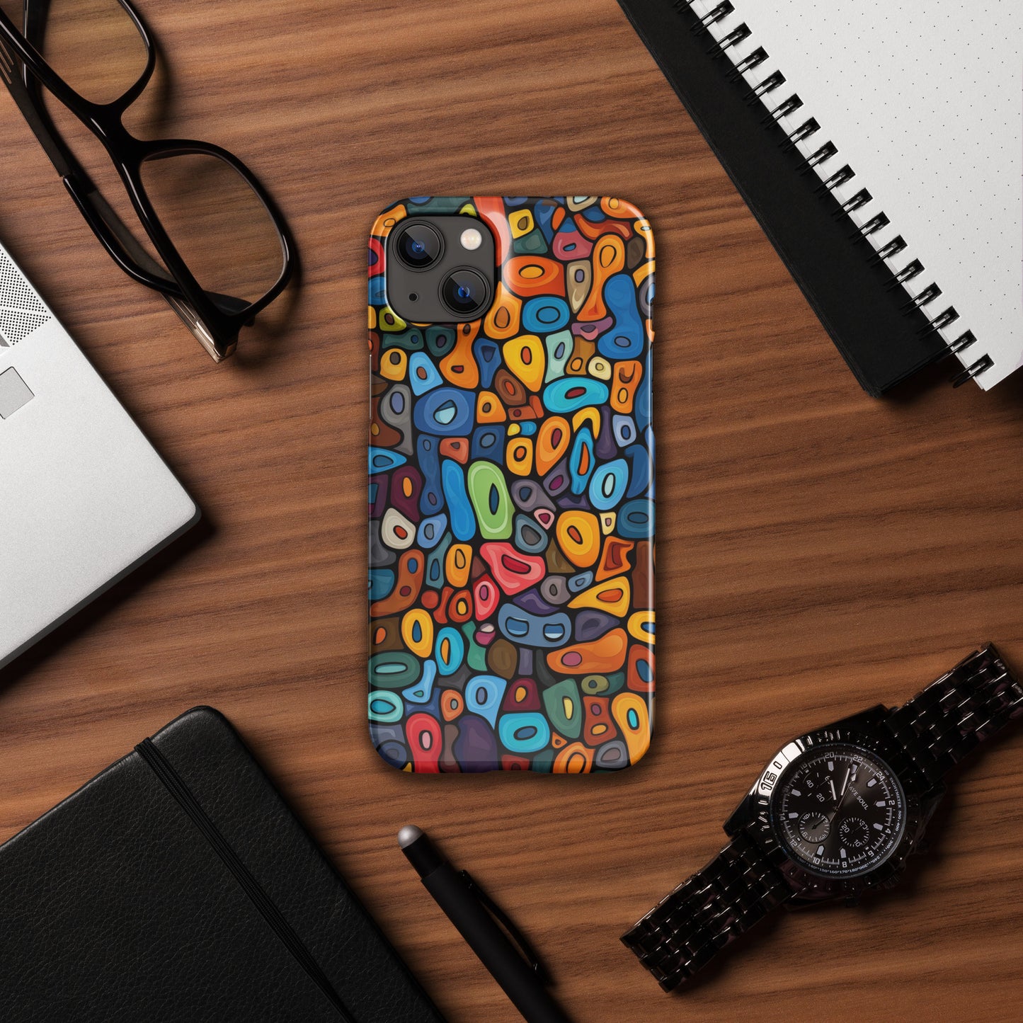Fun Colorful Shapes Snap Case for iPhone®