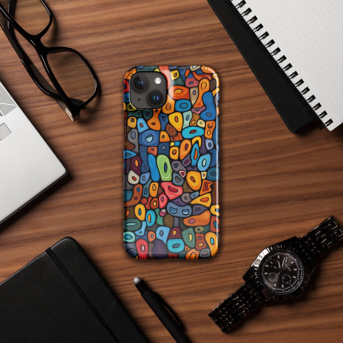 Fun Colorful Shapes Snap Case for iPhone®