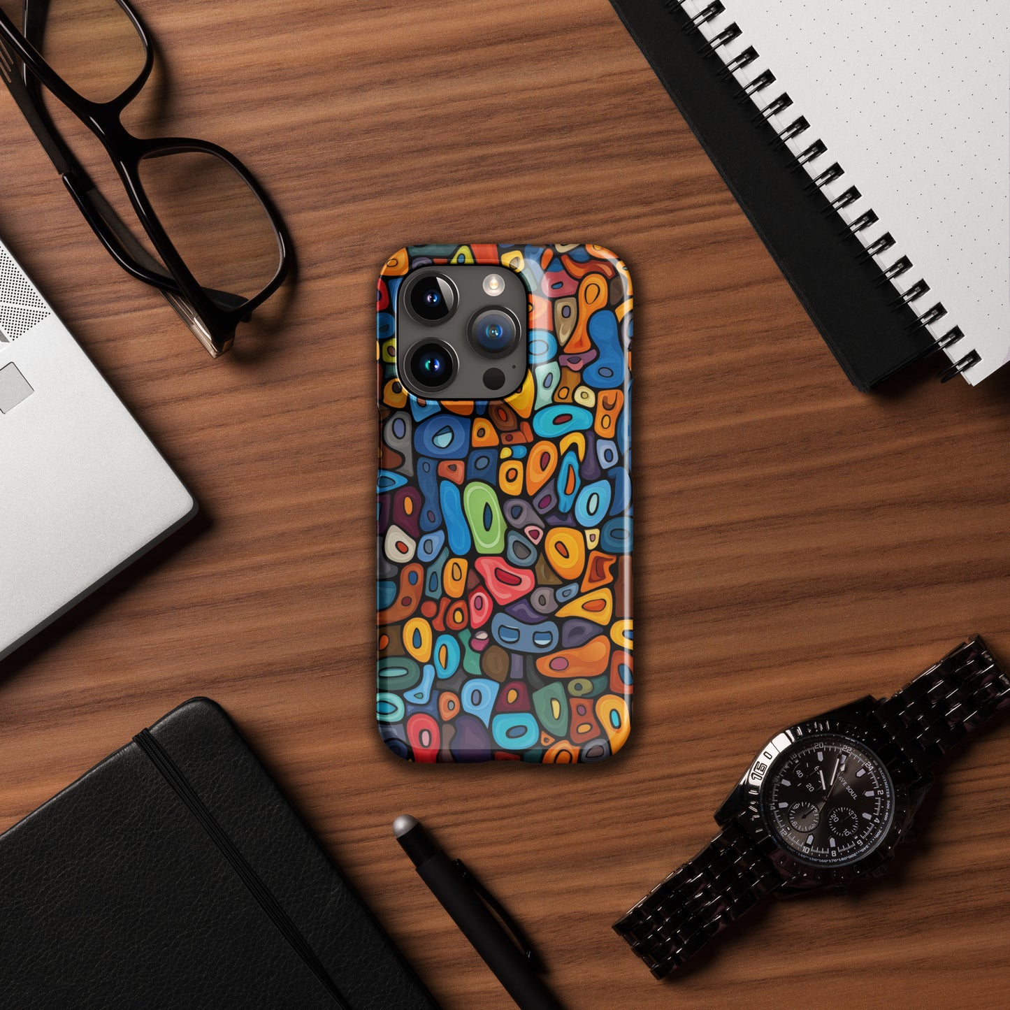 Fun Colorful Shapes Snap Case for iPhone®