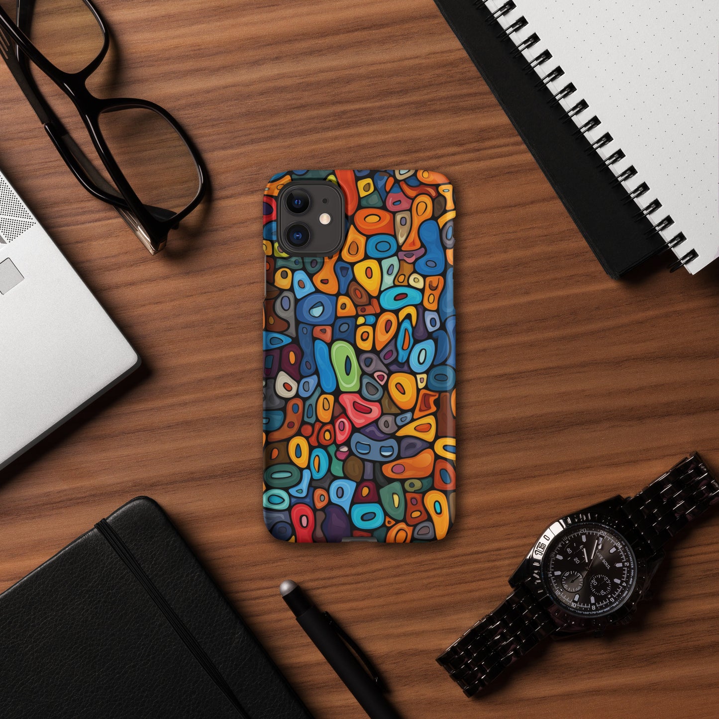 Fun Colorful Shapes Snap Case for iPhone®