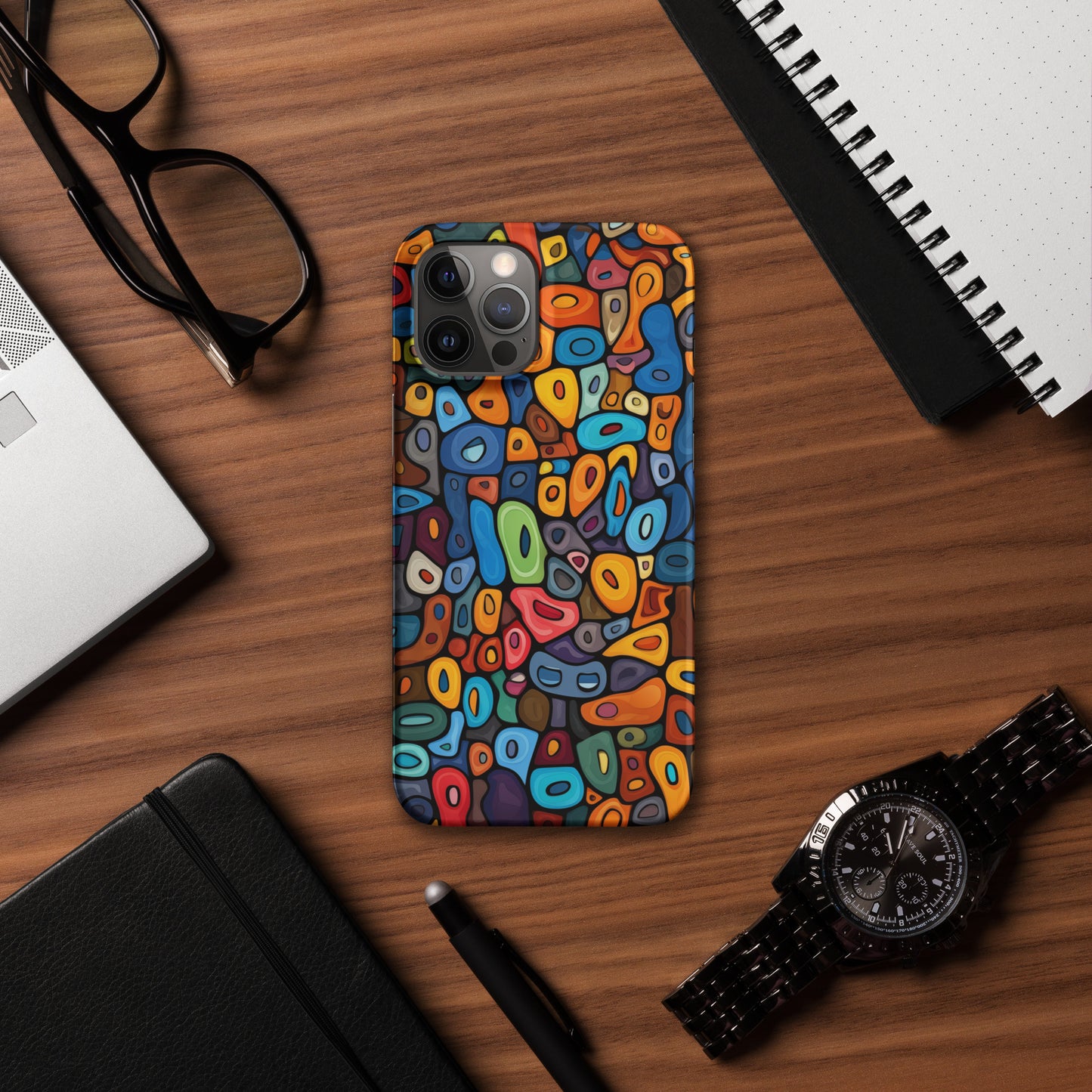 Fun Colorful Shapes Snap Case for iPhone®