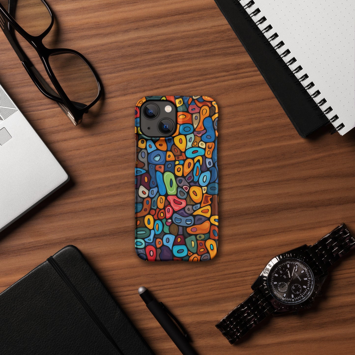 Fun Colorful Shapes Snap Case for iPhone®