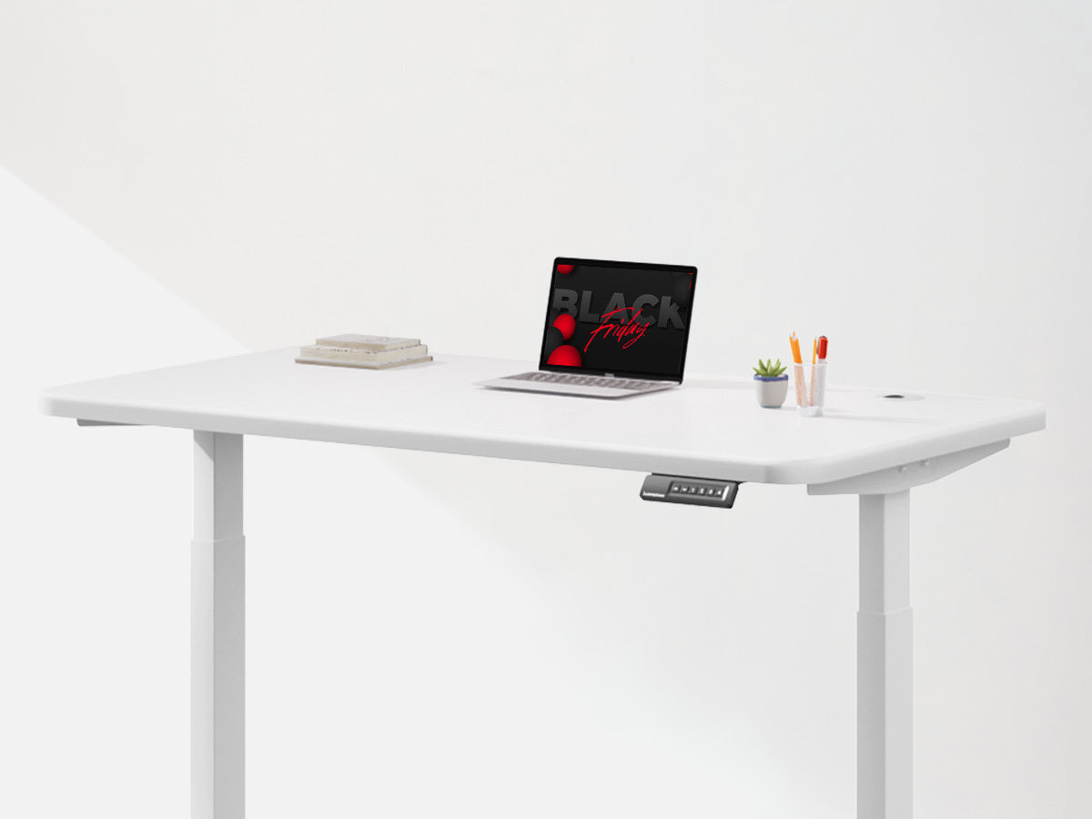 Autonomous SmartDesk Premium — lifestyle workspace setup