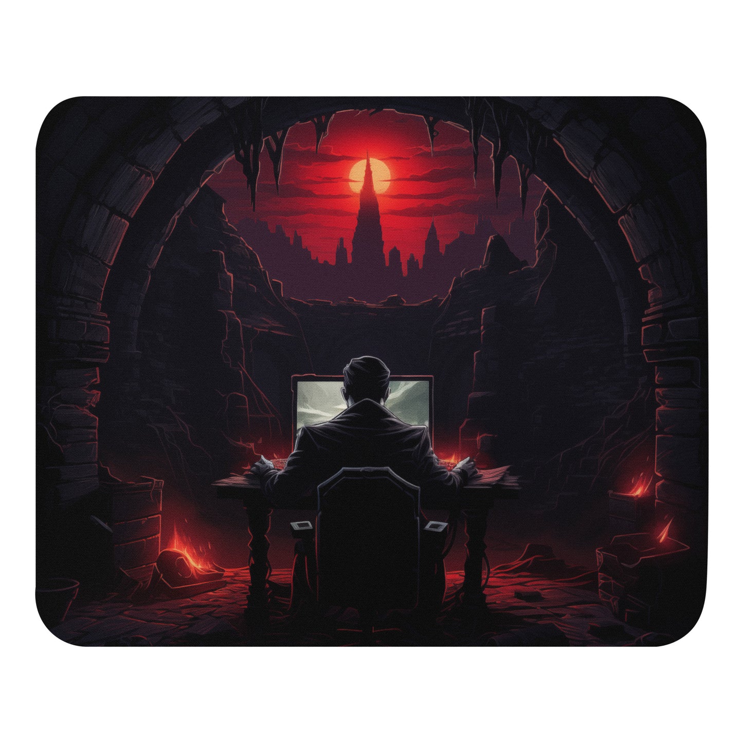 Dracula's Debugging Den mousepad