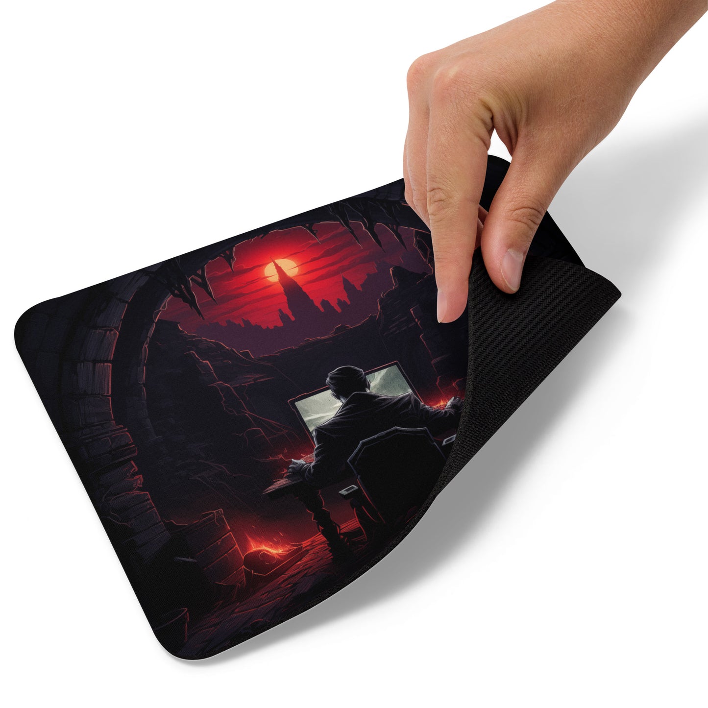 Dracula's Debugging Den mousepad