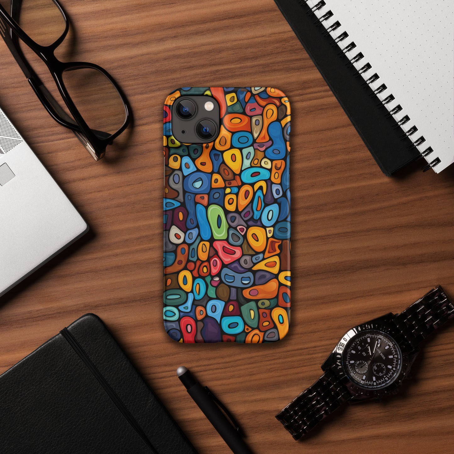 Fun Colorful Shapes Snap Case for iPhone®